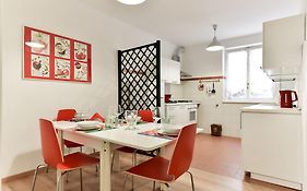 Red & White Vatican Apartment